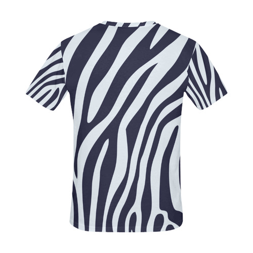 ZEBRA All Over Print T-Shirt for Men (USA Size) (Model T40)