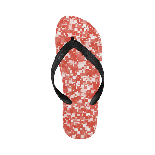 Fiesta Pixels Flip Flops for Men/Women (Model 040)