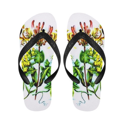 Wildflowers Flip Flops for Men/Women (Model 040)