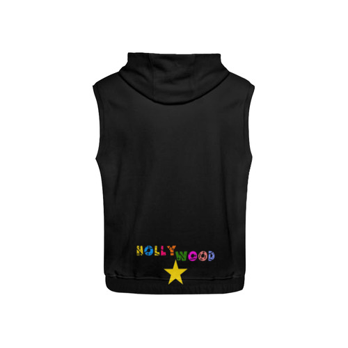1 Hollywood by Popart Lover All Over Print Sleeveless Hoodie for Kid (Model H15)