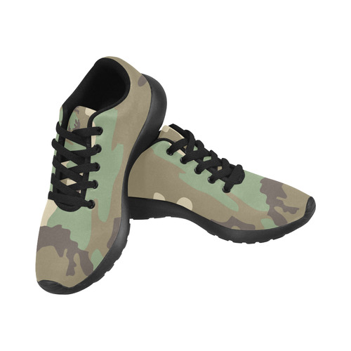 CAMOUFLAGE DESERT Women’s Running Shoes (Model 020)