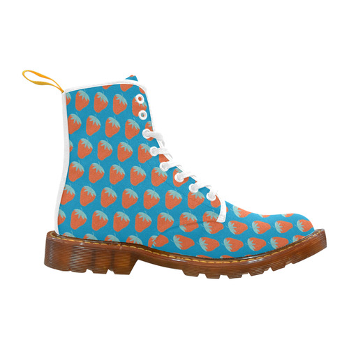 Strawberry Blue Martin Boots For Women Model 1203H