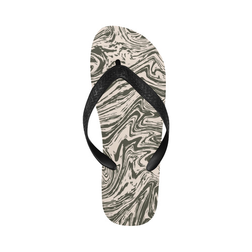 Marble Art Flip Flops for Men/Women (Model 040)