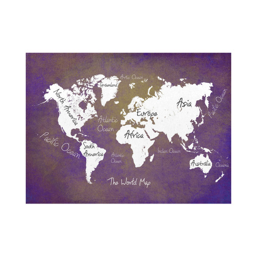 world map Placemat 14’’ x 19’’