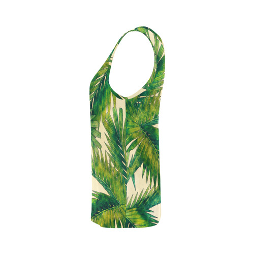 palms All Over Print Tank Top for Women (Model T43)