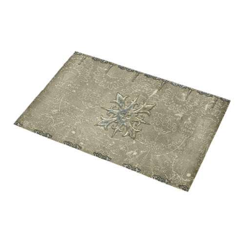 Elegant design with cross Bath Rug 16''x 28''