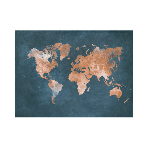 world map Placemat 14’’ x 19’’ (Set of 6)