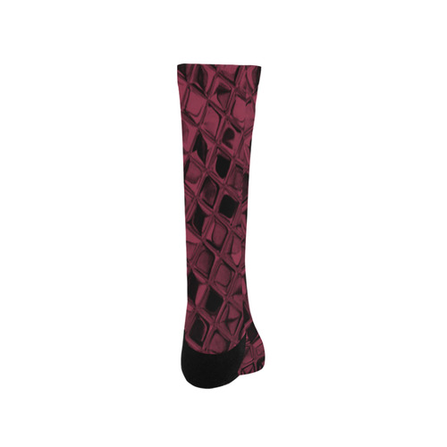 Metallic Valentine Trouser Socks