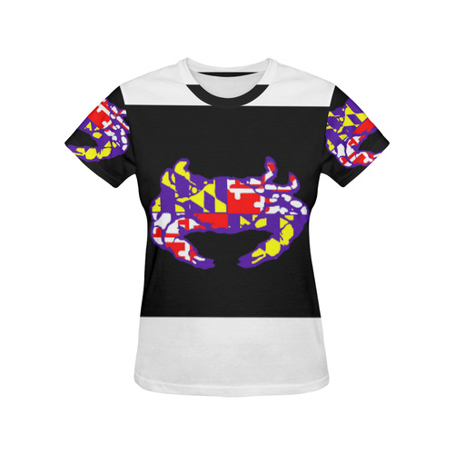 rrvvnz All Over Print T-Shirt for Women (USA Size) (Model T40)