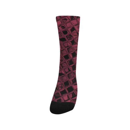Metallic Valentine Trouser Socks