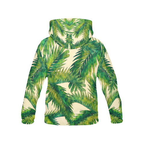 palms All Over Print Hoodie for Women (USA Size) (Model H13)