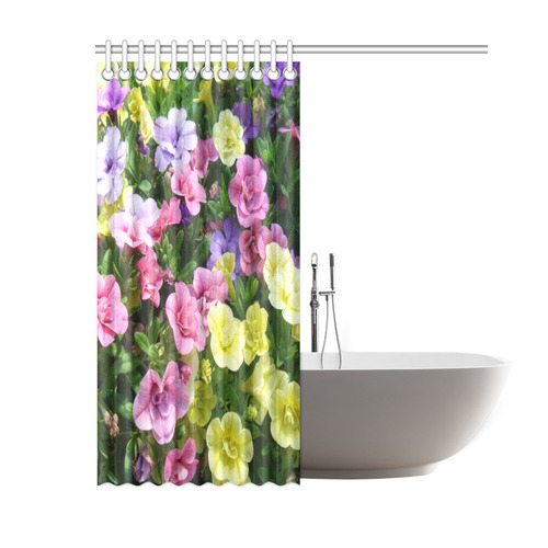 lovely flowers 17 by JamColors Shower Curtain 60"x72"