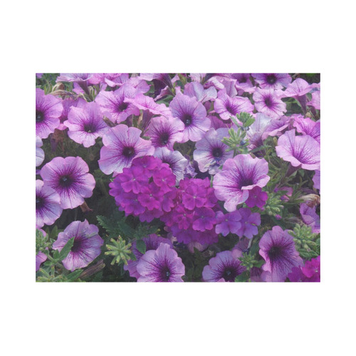 wonderful lilac flower mix by JamColors Placemat 14’’ x 19’’ (Set of 2)