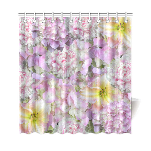 Spring Petal Love Shower Curtain 69"x72"