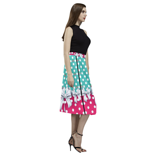 rockabilly girly style 1 Aoede Crepe Skirt (Model D16)