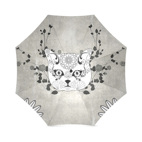 Wonderful sugar cat skull Foldable Umbrella (Model U01)