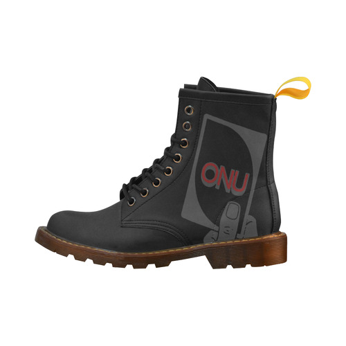 ONU Bovver Boots High Grade PU Leather Martin Boots For Men Model 402H