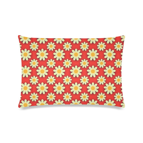 Sunflowers Custom Zippered Pillow Case 16"x24"(Twin Sides)