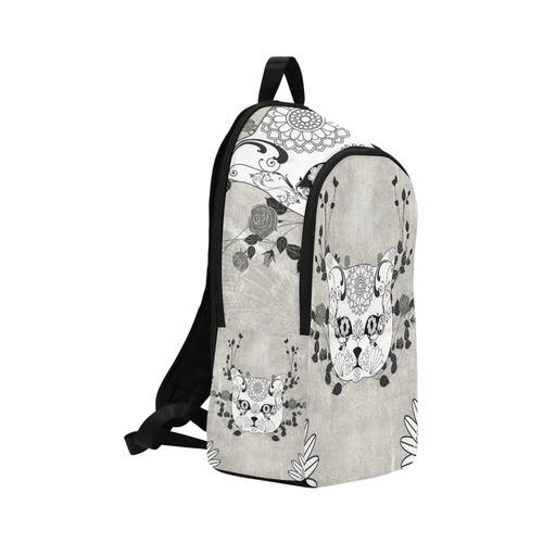 Wonderful sugar cat skull Fabric Backpack for Adult (Model 1659)