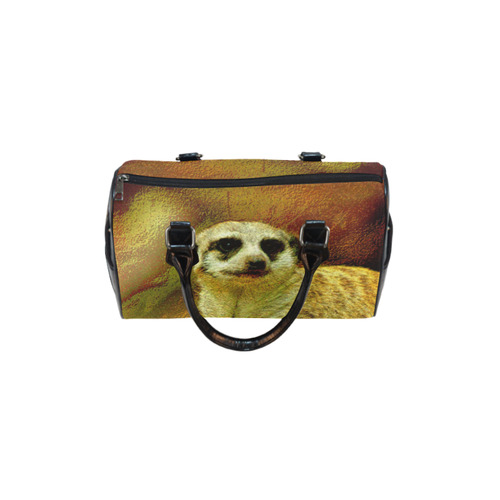 AnimalArtStudio  Awesome Meerkat by JamColors Boston Handbag (Model 1621)