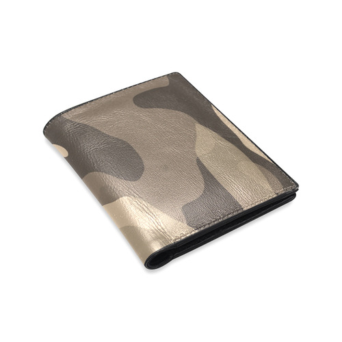 strangecamo Men's Leather Wallet (Model 1612)