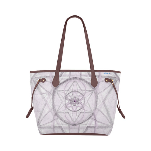 Protection- transcendental love by Sitre haim Clover Canvas Tote Bag (Model 1661)