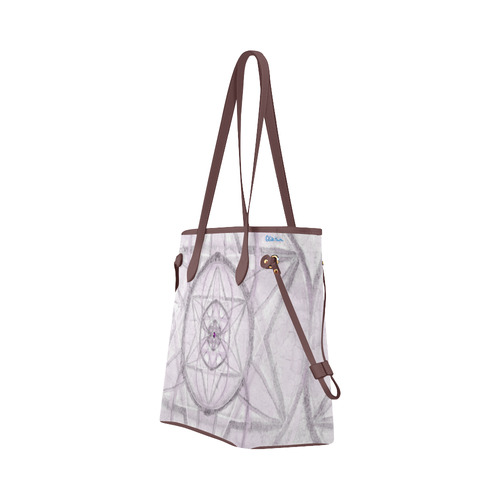 Protection- transcendental love by Sitre haim Clover Canvas Tote Bag (Model 1661)