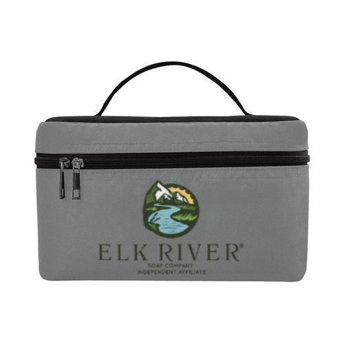 Elk River Affiliate Gray Cosmetic Bag/Large (Model 1658)