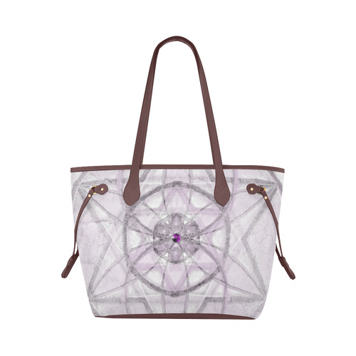 Protection- transcendental love by Sitre haim Clover Canvas Tote Bag (Model 1661)