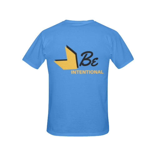Be Intentional Design All Over Print T-Shirt for Women (USA Size) (Model T40)