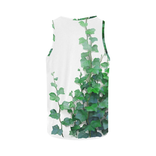 Vines, climbing plant watercolor All Over Print Tank Top for Men (Model T43)