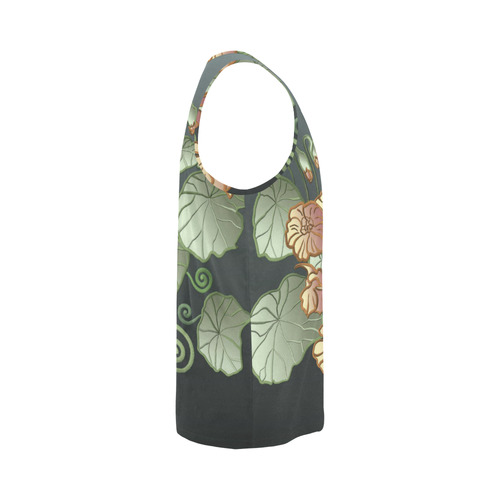 Art Nouveau Garden All Over Print Tank Top for Men (Model T43)