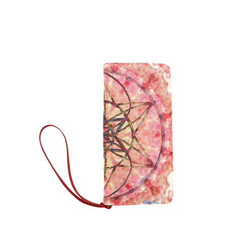 protection- vitality and awakening by Sitre haim Women's Clutch Wallet (Model 1637)