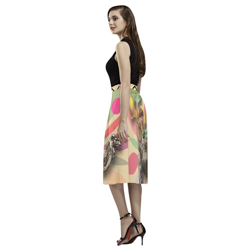 Kamel-Gloria Sanchez Aoede Crepe Skirt (Model D16)