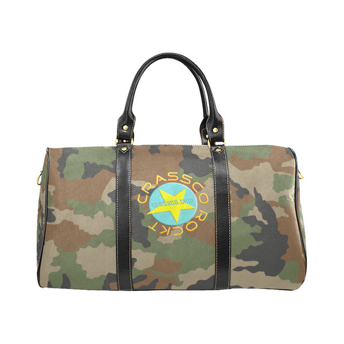 TRAVEL CRASSCO CAMOUFLAGE New Waterproof Travel Bag/Small (Model 1639)