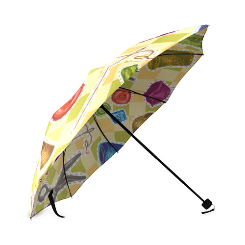 Sewing Dressmaking Needlework Pattern Foldable Umbrella (Model U01)