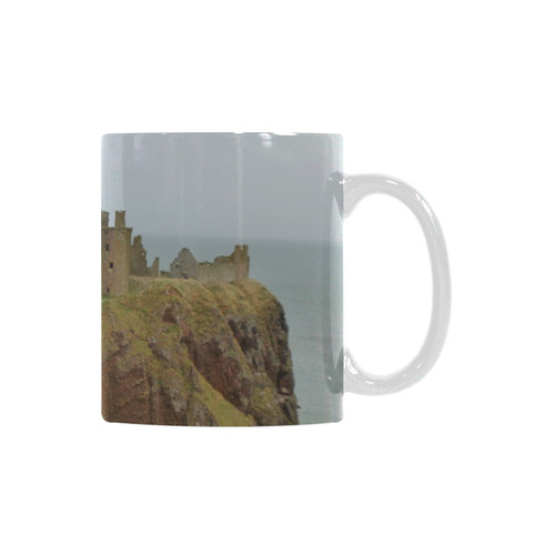 Dunottar Castle, Scotland White Mug(11OZ)