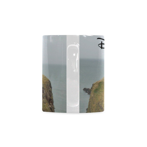 Dunottar Castle, Scotland White Mug(11OZ)