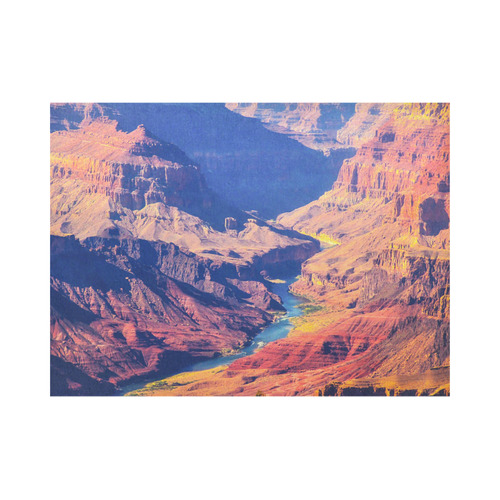 mountain and desert at Grand Canyon national park, USA Placemat 14’’ x 19’’