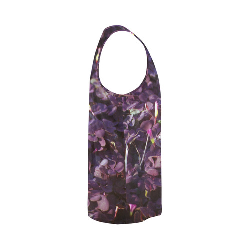 Pretty in Purple Flowers All Over Print Tank Top for Men (Model T43)