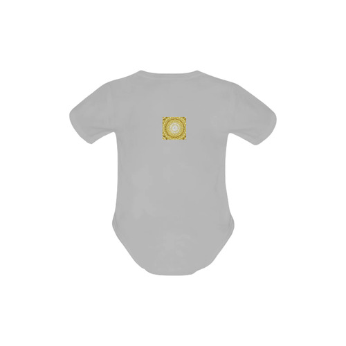 protection from Jerusalem of gold Baby Powder Organic Short Sleeve One Piece (Model T28)
