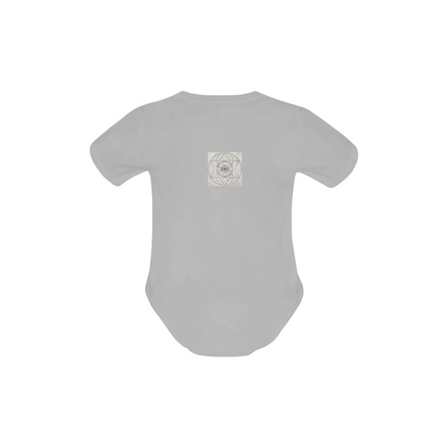 protection through fundamental mineral energy Baby Powder Organic Short Sleeve One Piece (Model T28)