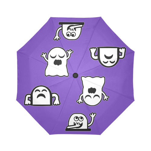 Peek-A-Boos Auto-Foldable Umbrella (Model U04)