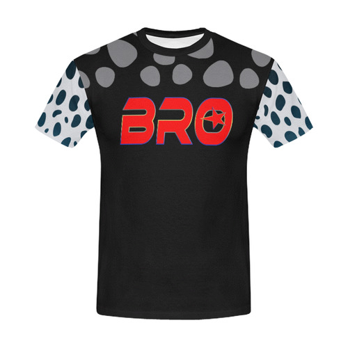ANIMALS TEXTURE BRO All Over Print T-Shirt for Men (USA Size) (Model T40)