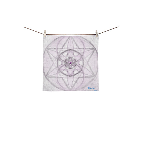 Protection- transcendental love by Sitre haim Square Towel 13“x13”
