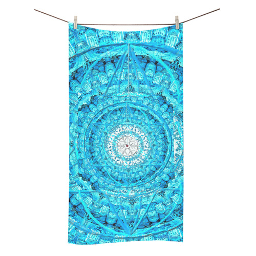 Protection from Jerusalem in blue Bath Towel 30"x56"