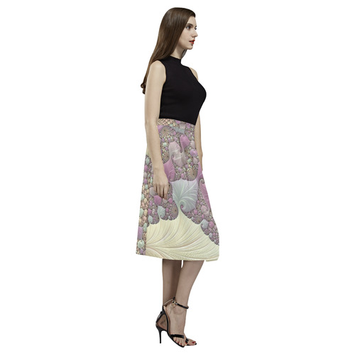 fractal fantasia - beach days Aoede Crepe Skirt (Model D16)