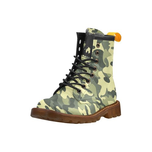 Camo High Grade PU Leather Martin Boots For Men Model 402H