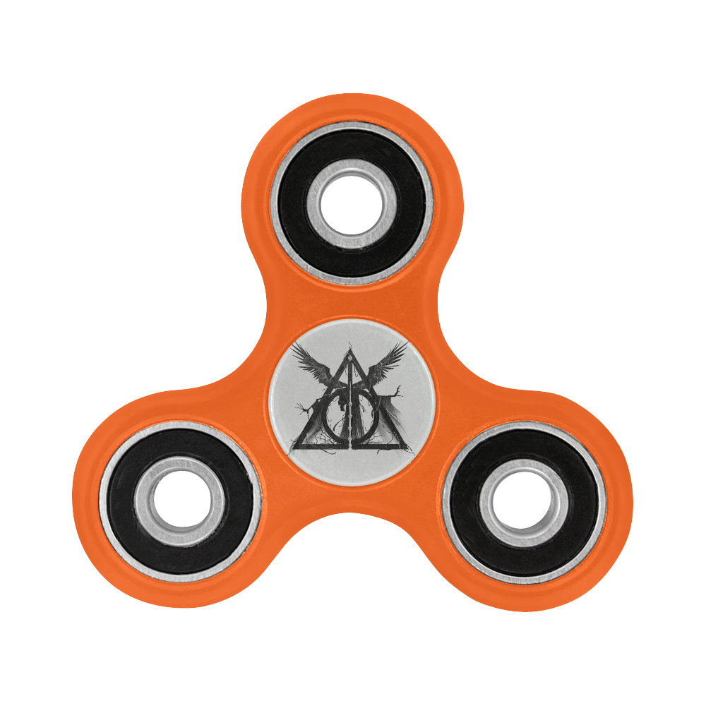 orange fidget spinner