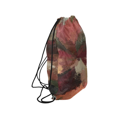 Autumn Radials Medium Drawstring Bag Model 1604 (Twin Sides) 13.8"(W) * 18.1"(H)